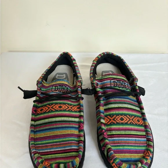 Hey Dude Slip on Shoes Wally Serape Mesa Verde , ladies 11 or mens 8 - Picture 5 of 11